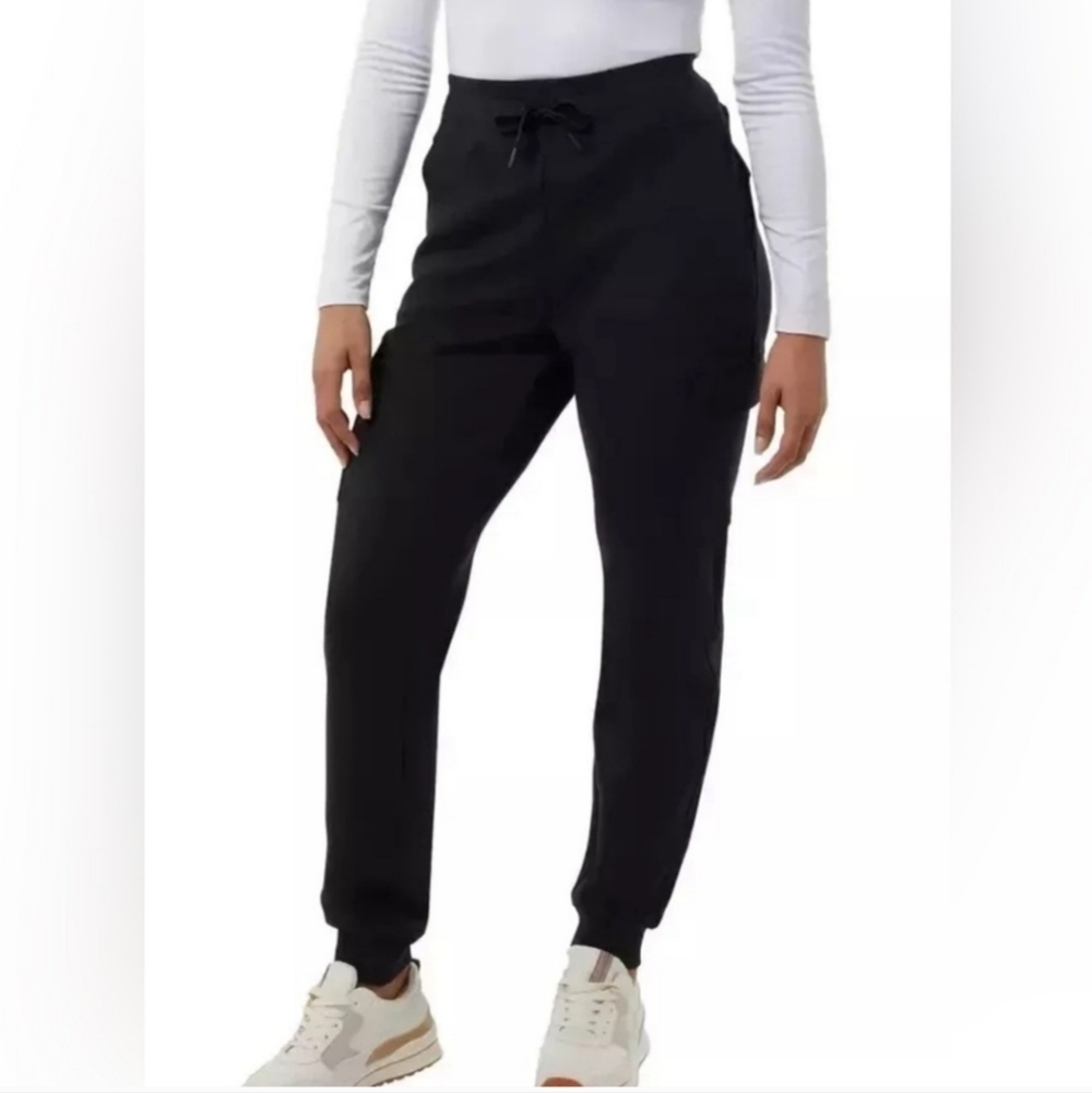 NWT 32 Degrees heat Women's Tech Cargo‎ Jogger Black Sweatpants M XL